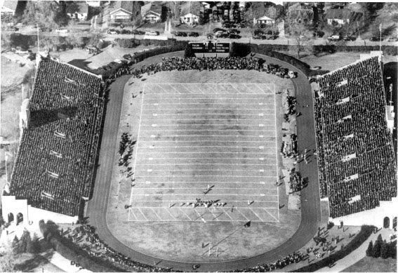 October 4, 1930: TU defeats Arkansas in their first football game at Skelly Stadium